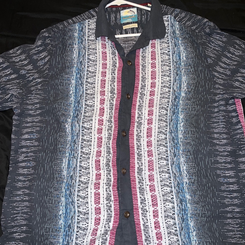 Tommy Bahamas Silk Shirt XL Pre-Owned